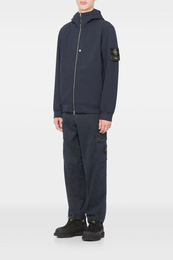 Giacca Blu Uomo con Cappuccio - 3