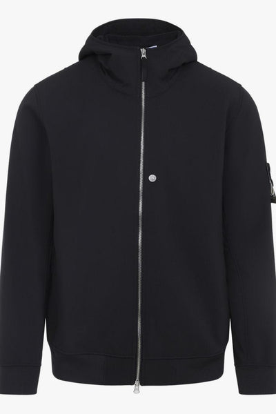 Giacca Nero Uomo con Cappuccio