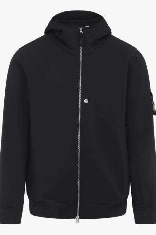 Giacca Nero Uomo con Cappuccio