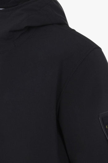 Giacca Nero Uomo con Cappuccio - 4