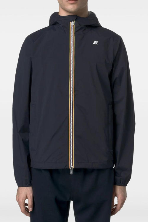 Giubbotto Blu Uomo Jack Stretch Nylon Jersey