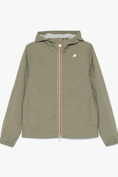 Giubbotto Verde Uomo Jack Stretch Nylon Jersey