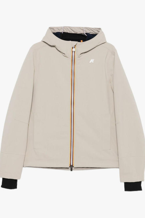 Jacko Bonded Uomo Giubbotto Beige