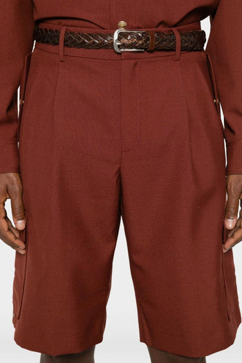 Short Cargo Uomo Bordeaux - 2