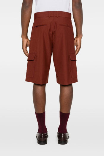 Short Cargo Uomo Bordeaux - 3