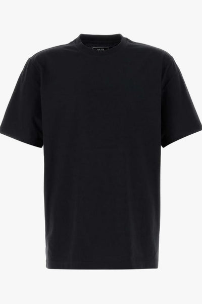 T-shirt Nero Uomo Logo Posteriore