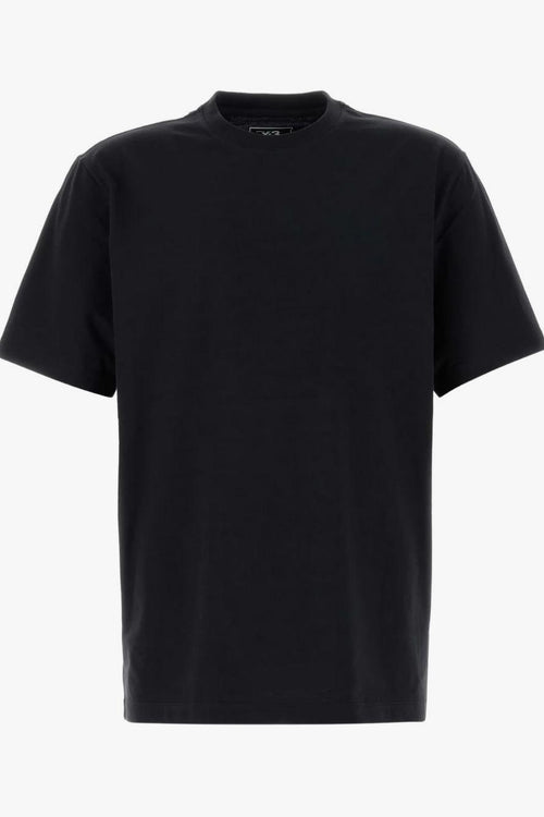 T-shirt Nero Uomo Logo Posteriore