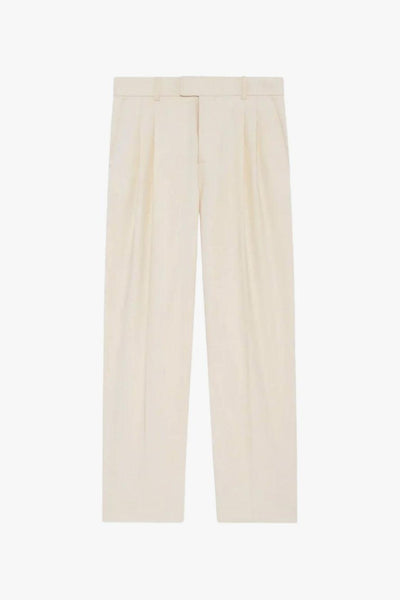 Pantaloni Pince Uomo Bianco