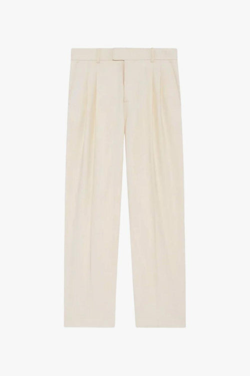 Pantaloni Pince Uomo Bianco