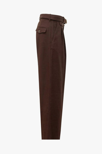 Pantaloni Cintura Uomo Marrone - 3