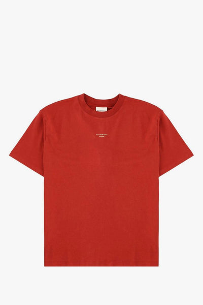 T-Shirt Not From Paris Madame Uomo Rosso