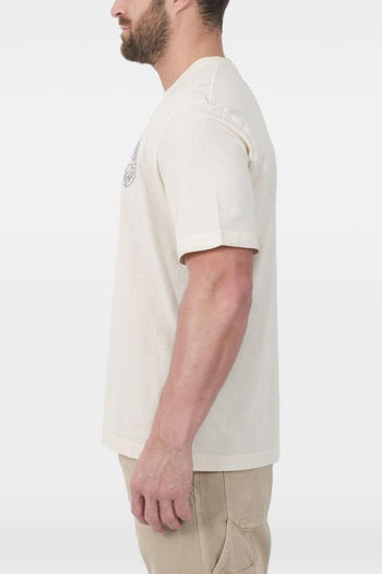 T-shirt Bianco Uomo Stampa Logo - 2