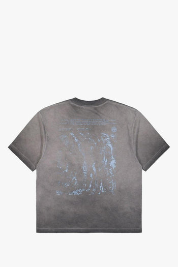 T-shirt Micro Ricamo Uomo Nero - 2