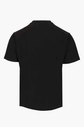 T-Shirt Nero Uomo Patch Logo - 2