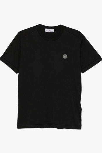T Shirt Nero Uomo Micro Logo - 4