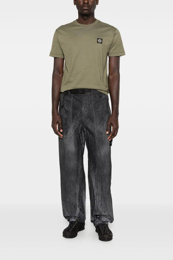 T-Shirt Verde Uomo Micro Logo - 2