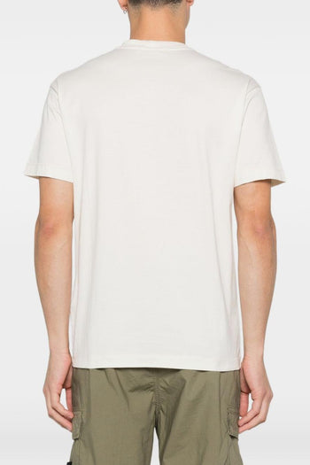 T-Shirt Bianco Uomo Micro Logo - 3