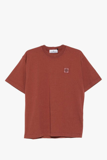 T-Shirt Rosso Uomo Micro Logo - 5