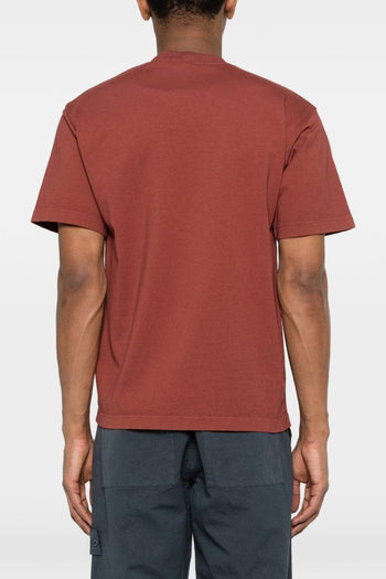 T-Shirt Rosso Uomo Micro Logo - 3