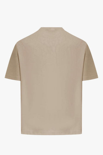 T-Shirt Marrone Uomo Micro Logo - 2