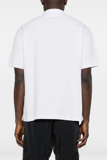 Polo Bianco Uomo Ricamo Logo - 4