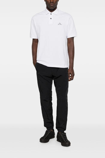 Polo Bianco Uomo Ricamo Logo - 5