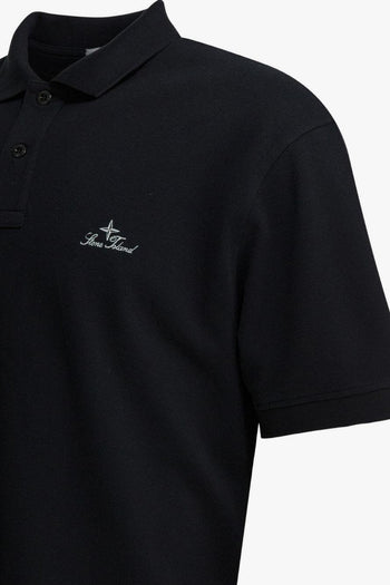 Polo Blu Uomo Ricamo Logo - 4