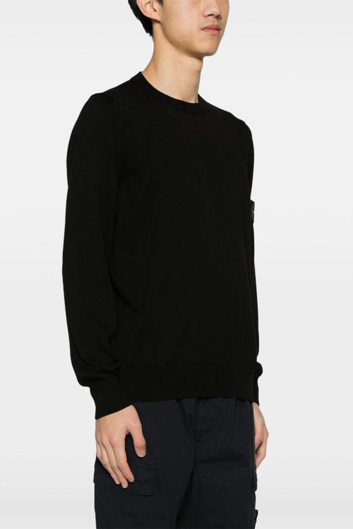 Maglia Girocollo Uomo Nero