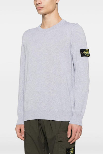 Maglia Grigio Uomo Scollo Tondo