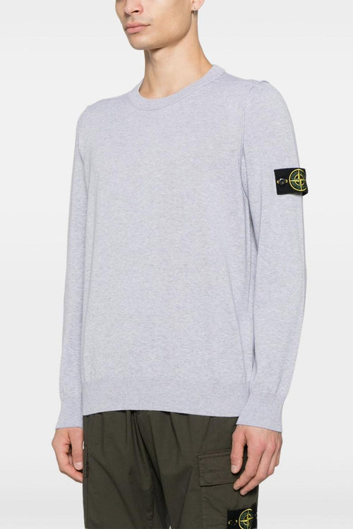 Maglia Grigio Uomo Scollo Tondo