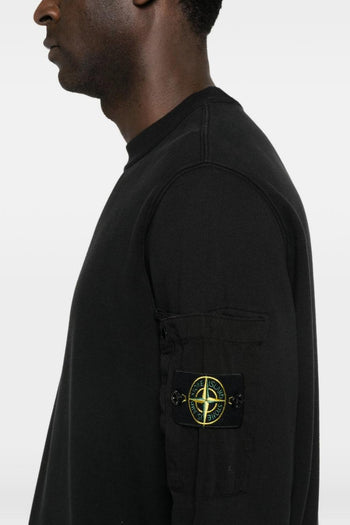Felpa Nero Uomo - 4