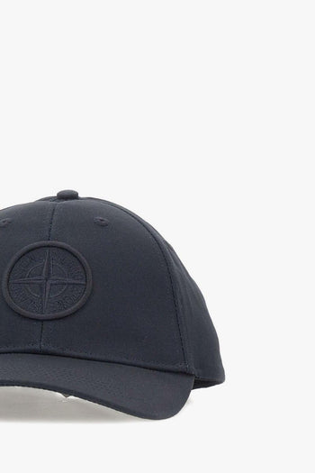Cappellino Blu Uomo Ricamo Compass - 2