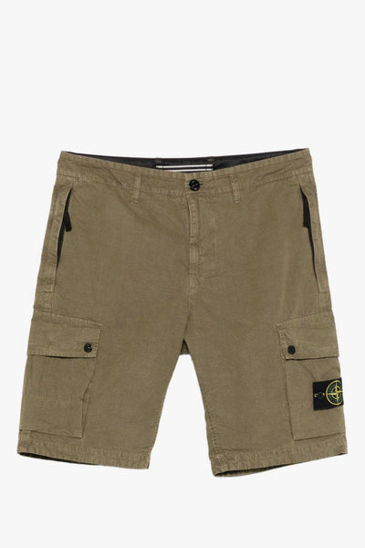 Short Verde Uomo Cargo