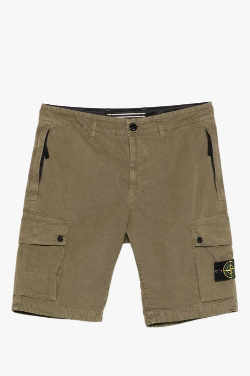 Short Verde Uomo Cargo