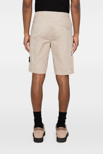 Short Beige Uomo Cargo - 5