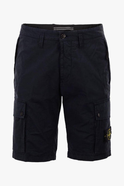 Short Blu Uomo Cargo