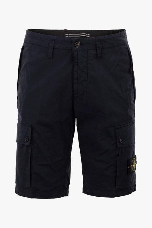 Short Blu Uomo Cargo