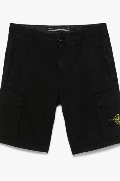 Short Nero Uomo Cargo