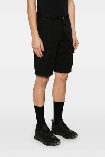 Short Nero Uomo Cargo - 2