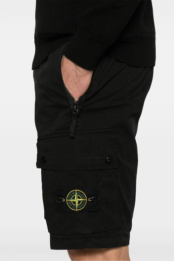 Short Nero Uomo Cargo - 3