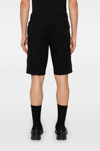 Short Nero Uomo Cargo - 4