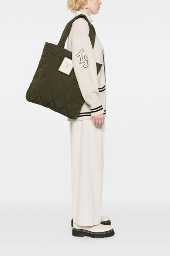 Borsa Verde Donna Imbottita - 2