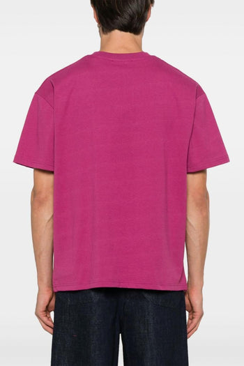 Copenhague T-shirt Viola Uomo Ricamo Logo - 3