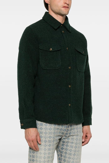 Copenhague Camicia Verde Uomo - 3