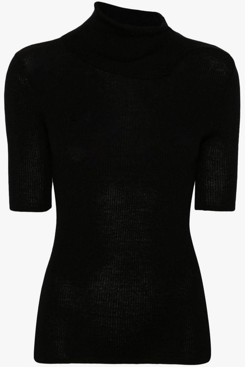 Maglia Nero Donna pesante