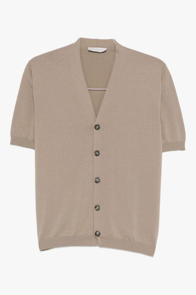Cardigan Marrone Uomo