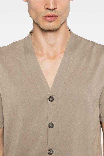 Cardigan Marrone Uomo - 4