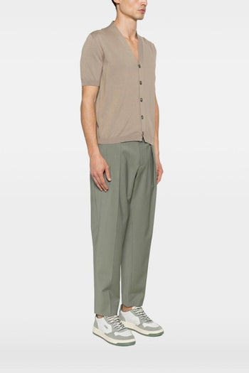 Cardigan Marrone Uomo - 5