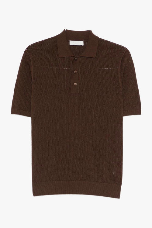 Polo Marrone Uomo
