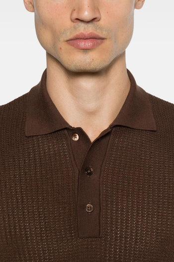 Polo Marrone Uomo - 2